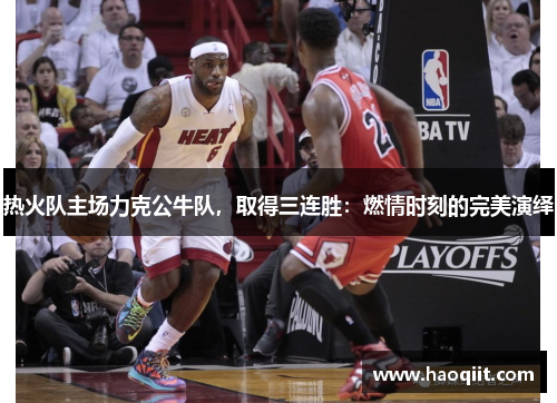 热火队主场力克公牛队，取得三连胜：燃情时刻的完美演绎